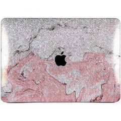 Lex Altern MacBook Glitter Case Pastel Pink Paint