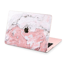 Lex Altern Hard Plastic MacBook Case Pastel Pink Paint