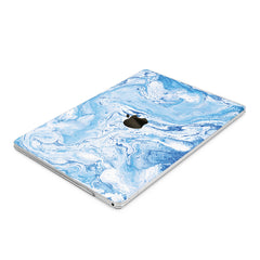Lex Altern Hard Plastic MacBook Case Blue Flow