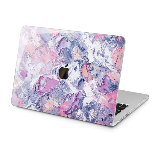 Lex Altern Lex Altern Purple Painting Case for your Laptop Apple Macbook.