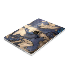 Lex Altern Hard Plastic MacBook Case Golden Flow