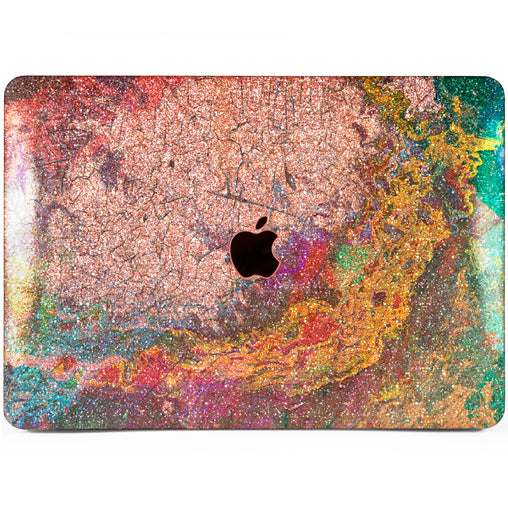 Lex Altern MacBook Glitter Case Cracked Painting