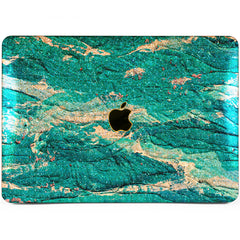 Lex Altern MacBook Glitter Case Blue Waves