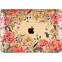 Lex Altern MacBook Glitter Case Roses Garden Theme