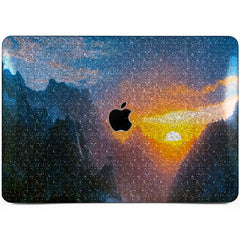 Lex Altern MacBook Glitter Case Mountain Sunset
