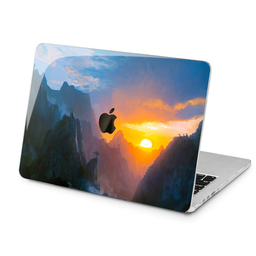 Lex Altern Lex Altern Mountain Sunset Case for your Laptop Apple Macbook.