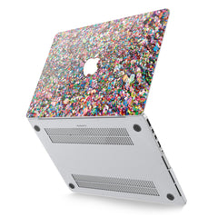 Lex Altern Hard Plastic MacBook Case Colorful Sequins