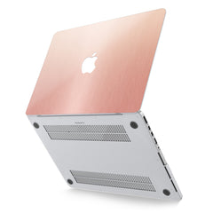 Lex Altern Hard Plastic MacBook Case Solid Rose Gold