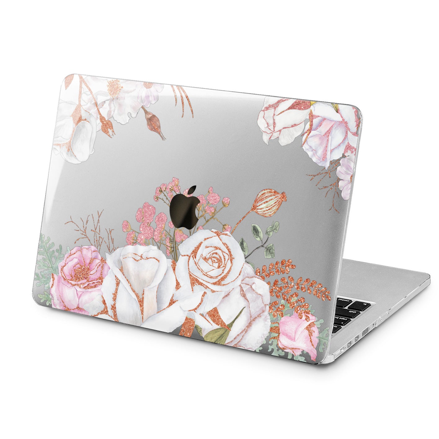 Lex Altern Lex Altern Gentle Roses Case for your Laptop Apple Macbook.