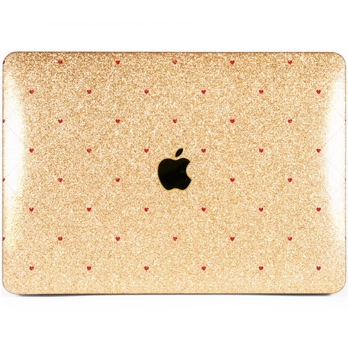 Lex Altern MacBook Glitter Case Cute Hearts