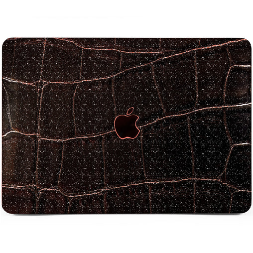 Lex Altern MacBook Glitter Case Crocodile Leather
