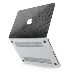 Lex Altern Hard Plastic MacBook Case Ostrich Leather