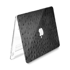 Lex Altern Hard Plastic MacBook Case Ostrich Leather