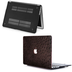 Lex Altern MacBook Glitter Case Ostrich Leather