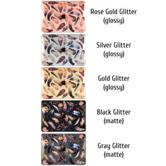 Lex Altern MacBook Glitter Case Feathers Pattern