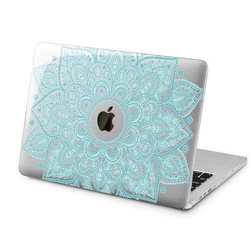 Lex Altern Lex Altern Blue Mandala Case for your Laptop Apple Macbook.