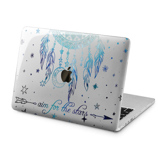 Lex Altern Lex Altern Blue Dreamcatcher Case for your Laptop Apple Macbook.