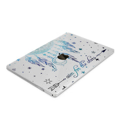 Lex Altern Hard Plastic MacBook Case Blue Dreamcatcher