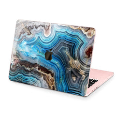 Lex Altern Hard Plastic MacBook Case Agate Stone