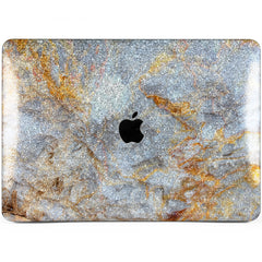 Lex Altern MacBook Glitter Case Golden Marble