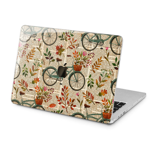 Lex Altern Lex Altern Floral Bicycle Theme Case for your Laptop Apple Macbook.