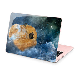 Lex Altern Hard Plastic MacBook Case Painted Sleepy Fox