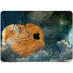 Lex Altern MacBook Glitter Case Painted Sleepy Fox