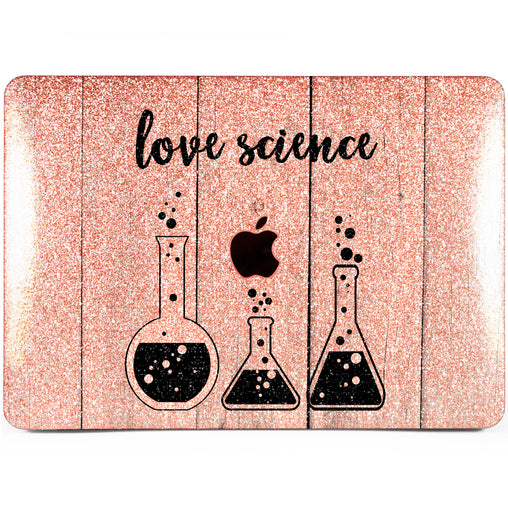 Lex Altern MacBook Glitter Case Science Quote Theme