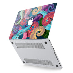 Lex Altern Hard Plastic MacBook Case Colorful Octopus