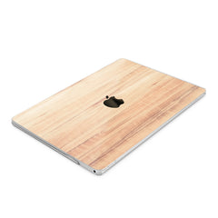 Lex Altern Hard Plastic MacBook Case Wood Board