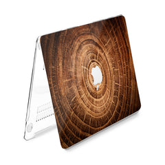 Lex Altern Hard Plastic MacBook Case Brown Stump