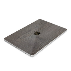 Lex Altern Hard Plastic MacBook Case Grey Polished Wood