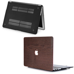 Lex Altern MacBook Glitter Case Grey Polished Wood