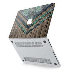 Lex Altern Hard Plastic MacBook Case Green Plants Theme