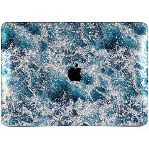 Lex Altern MacBook Glitter Case Ocean Waves