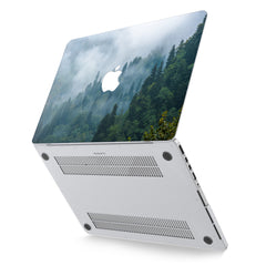 Lex Altern Hard Plastic MacBook Case Foggy Forest