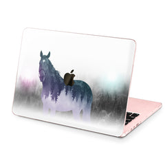 Lex Altern Hard Plastic MacBook Case Abstract Horse