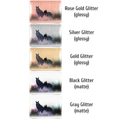 Lex Altern MacBook Glitter Case Abstract Horse
