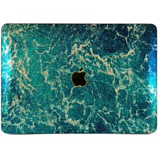 Lex Altern MacBook Glitter Case Blue Water