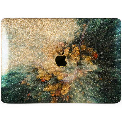 Lex Altern MacBook Glitter Case Autumn Road