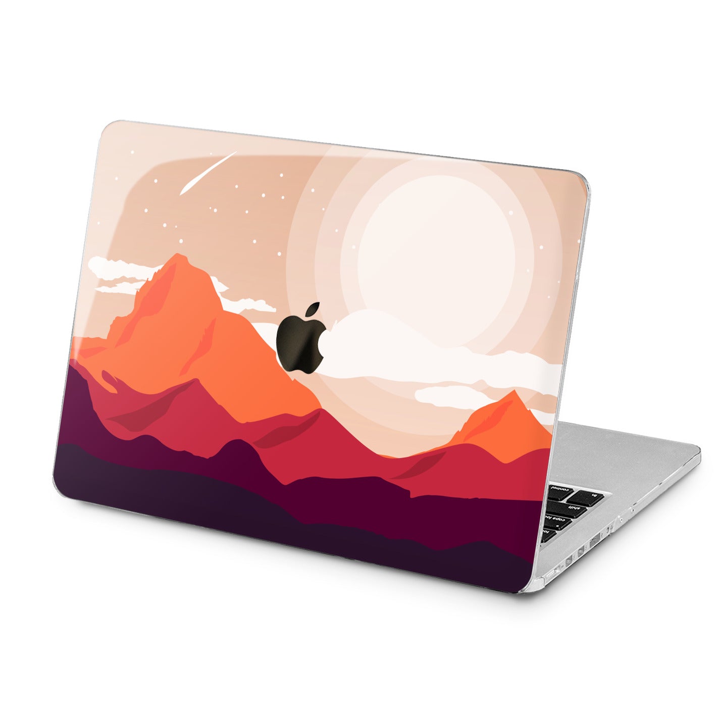 Lex Altern Lex Altern Graphic Mountains Case for your Laptop Apple Macbook.