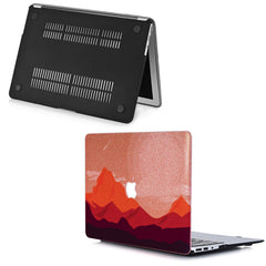 Lex Altern MacBook Glitter Case Graphic Mountains