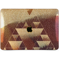 Lex Altern MacBook Glitter Case Geometric Forest