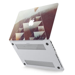 Lex Altern Hard Plastic MacBook Case Geometric Forest