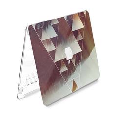 Lex Altern Hard Plastic MacBook Case Geometric Forest