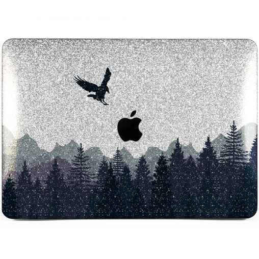Lex Altern MacBook Glitter Case Nature Camp