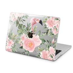 Lex Altern Lex Altern Floral Flamingo Case for your Laptop Apple Macbook.