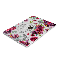 Lex Altern Hard Plastic MacBook Case Leopard Roses