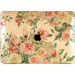 Lex Altern MacBook Glitter Case Pastel Roses