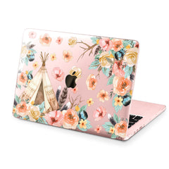Lex Altern Hard Plastic MacBook Case Boho Flowers